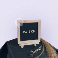 Minimalist Wooden Frame 15x15 CM