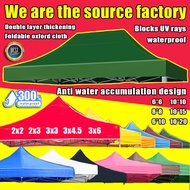 1200DThickened 6x6 8x8 6x10 10x10 10x15 10x20Ft kain kanopi 10x10 tebal kanvas khemah 10x10 canopy 1