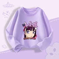 Richkid long-sleeved T-shirt with Ctute Girl image G6