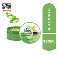 Aloe Bliss: My Fav Recipe by Neula Soothing Aloe Vera Gel 300ml with 98% of Aloe Vera Extract - Imported from Korea