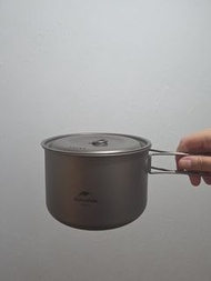 Naturehike 鈦金屬露營鍋