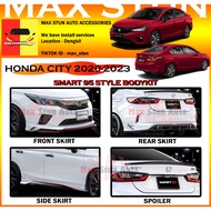 HONDA CITY 2020-2022 SMART 95 FULLSET BODYKIT SMART95 SKIRT LIP FOR CITY 2021 CITY GN2 FRNT SKIRT SI