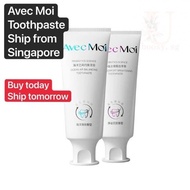 【SG SELLER】Avecmoi Ocean Wind Probiotics Balanced Toothpaste Bad Breath Avec Moi Daily Oral Care Tee