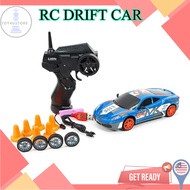 1:24 Kereta Control Drift 4WD RC Car Turbo 2.4GHz High Speed Kereta Kontrol Control Car Mainan Budak