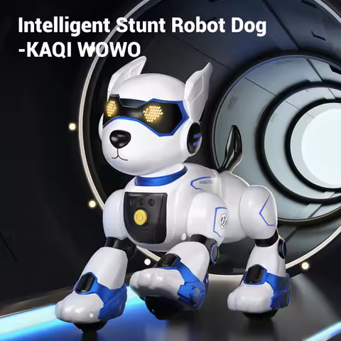 JJRC R27 Intelligen Electronic Pets Robot Dog 2.4G RC Stunt Dog Voice Command Programmable Touch-Ges