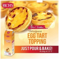 Portuguese egg tart topping 907g and Portuguese tart shell x30pcs Delivery Klang Valley Only