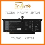 Dell 7CXN6 battery HRGYV JHT2H T3JWC XMT81 Dell Latitude 7310 7410 laptop replacement battery WY9MP 