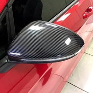 1 Pair Car Side Mirror Cover For VW Golf 7 MK7 MK7.5 Touran L Rear View Mirror Housing Caps Automobi