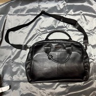 Burberry Black Label Briefcase 牛仔皮公事包