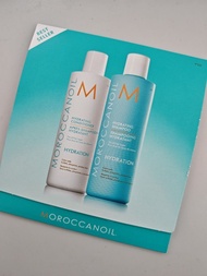 Moroccanoil 📌 Hydrating Shampoo 10ml  & Hydrating Conditioner 10ml sample,  保濕洗髮水+護髮素 