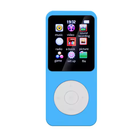 1.8 Inch Color Screen MP3 MP4 Music Player Built-in Speaker E-Book Bluetooth-compatible 5.0 Audio Re