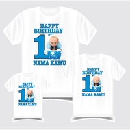 FREE NAME Children's and Adult's T-shirts with Baby Boss Motifs, Family Couple Clothes Kids T Shirt 