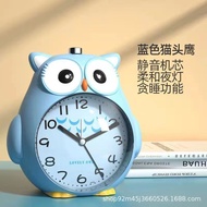 Alarm Clock Children Student Rabbit Speaking Voice Mute Night Light Bedside Bedroom Clock Creative M