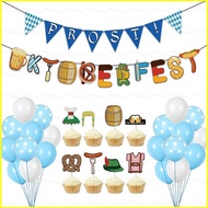 B4 The Munich Oktoberfest Themed Decoration Celebrate birthday Party backdrop Letter banner Arrangem