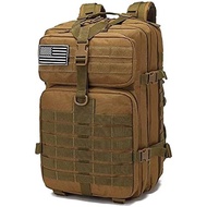 Yohora Men's Backpack Waterproof Military Tactical Daypack 50L Hiking Daypack Outdoor Molle Bag Army