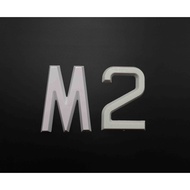 [M2]Number kristal putih untuk nombor plate kereta