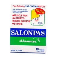 Hisamitsu Salonpas Pain Relief Patch ( 6.5cm x 4.2cm ) 10s / 20s / 30s