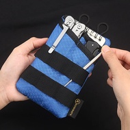 Lightweight Edc Mini Tool Pouch Oxford Small Tool Storage Edc Pouch Foldable Wear Resistant Organize