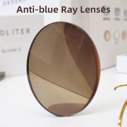 VICKY MR-8 Super Tough Lenses Anti-blue Ray Anti-scratch Aspheric Optical Prescription Lenses Anti R