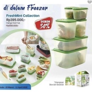 TUPPERWARE PROMO FRESHMINT COLLECTION PENYIMPANAN DI KULKAS- Pictura Store