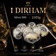 (NEW) COIN SILVER 999.0 1 DIRHAM - Ready Stock