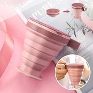 High-Appearance-Level Silicone Folding Water Cup, Retractable Portable Sports Water Bottle For Outdo