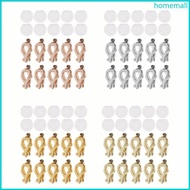 HO 20 Pieces Set Clip-on Earring Converter  Earring Pads for Non-Pierced Ear