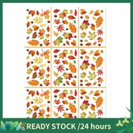 Fall Window Clings Autumn Window Clings for Glass Autumn Window Stickers Fall Window Stickers Thanks