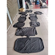 SARUNG SEAT SAKURA HITAM SINGGLE SEAT TOYOTA PASSO SETTE TYPE S ORIGINAL JAPAN🇯🇵