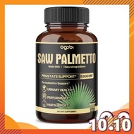 Agobi 11in1 Saw Palmetto Capsules - Equivalent 5300mg Ashwagandha, Turmeric, Tribulus, Maca, Green T