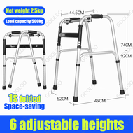 GOOLOO Portable Wheelchair Foldable With Foot Rest For Adult Medical Rollator Walker Travel Toilet S