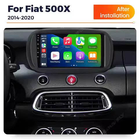 NaviFly Wireless CarPlay Android Auto Car Radio For Fiat 500X 2014-2020 Intelligent Systems GPS FM S