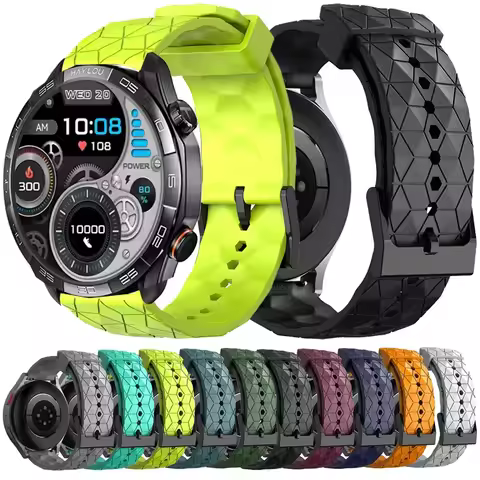 Watchband for HAYLOU Solar 5 Swim Strap Smart Watch for HAYLOU Solar 5 Silicone Soft Breathable Spor