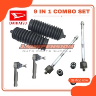 [9 IN 1] Steering Repair Kit (Steering Bush / Cover / Rack End / Tie Rod) - Perodua Myvi D20N 2018-2