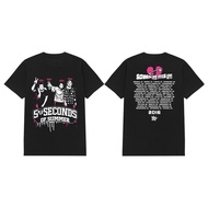 Rocknroll T-shirt Band 5 Seconds Of Summer Crowns Tour
