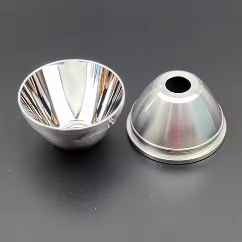 36.5x21x9mm Aluminum alloy OP SMO Reflector for LED C2 Flashlight 36.5mm x 21mm x 9mm Aluminum Refle