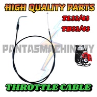 MESIN RUMPUT CABLE MINYAK BRUSH CUTTER THROTTLE CABLE FOR TL33/TL43 TB43/TB43 BG430 BG330