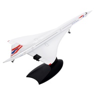 1/200 Concorde Supersonic Passenger Aircraft Model for Static Display Collection