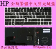 HP 惠普 Elitebook  830 G5 830G5 836 G5 836G5 繁體中文鍵盤 830G6