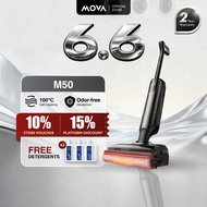 MOVA M50 Wet Dry Vacuum Cleaner | 100% Anti-tangle | 100°C Self-Cleaning | Odor-Free Deodorizer | 10