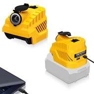 [New]15-21V battery converter adapter charger USB port for Dewalt for DCB200 battery