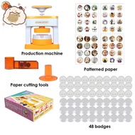 Pin Badge Maker Kids Button Maker Badge Machine Press Machine Latest Pin Badge Badge Making Kit With