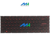 Keyboard for MSI GF63 GF65 GS65 Laptop BLACK RED LED