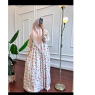 Labella by ANJANISTORE latest/daily outfit by Labella/home dress Labella/gamis twill uniqlo original