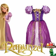 Princess Rapunzel Costume Tangled Halloween Costume Princess Cosplay Kids