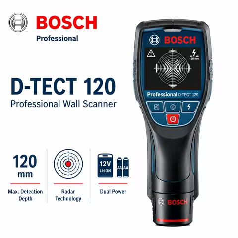 BOSCH D-TECT 120 Professional Digital Metal Detector Waterproof Underground Wall Scanner High-Qualit