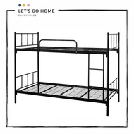 Double Decker Bed Frame  | Katil Double Decker Frame | Katil 2 tingkat Besi | Katil Besi | Double De