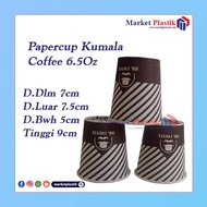 6.5oz Coffee Cup 6.5oz Paper Cup contains 50pcs kumala/ Paper Cup Coffee