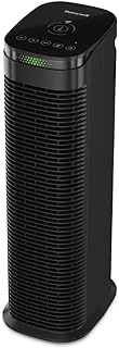 Honeywell Insight HEPA Air Purifier with Air Quality Indicator and Auto Mode, for Large Rooms (200 sq. ft), Black, HPA180B