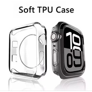 Apple watch case TPU silicone case iwatch transparent 45mm 44mm 42mm 41mm 40mm 38mm